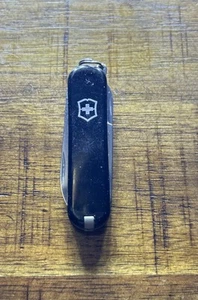 Victorinox Switzerland Stainless Rostfrei Folding Keychain Pocket Knife w Tools - Picture 1 of 6