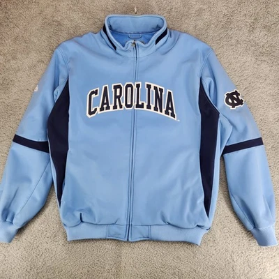 Chaqueta majestuosa North Carolina Tar Heels para hombre talla 2XL azul Foto 1 de 4