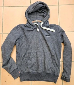 Super dry Charcoal Grey Mens Hoodie Size Large. Stihl branding on back. - Picture 1 of 9