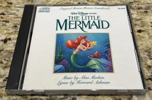 DISNEY The Little Mermaid Original Motion Picture Soundtrack CD 1989 - Picture 1 of 4