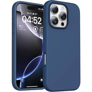 iPhone 16 Pro Max Hülle Silikon Stoßfest rutschfest Anti-Fingerabdruck Kratzf... - Bild 1 von 9