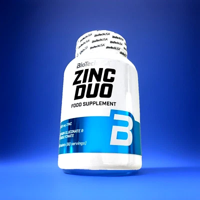BIOTECHUSA (120,27€/kg)BioTech USA 1 Dose Zinc 60 Tabs(74gGesamtinhalt)
