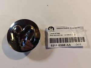 OEM Mopar 52110398AA NOS Chrome Ram Head Center Cap Dodge - Bild 1 von 2