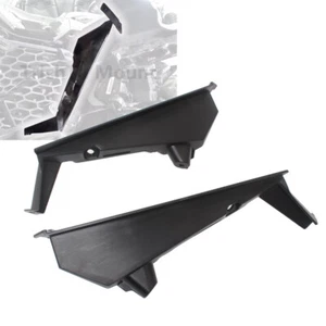 Matte Black Left & Right Cover Panel Trims for Can Am Maverick X3 MAX 2018-2019 - Picture 1 of 15