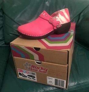 Rocky nursing shoes 4Eur Sole 3-In-1 clog leather pink 36/5-5.5m new - Picture 1 of 1