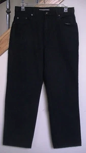 High Sierra Relaxed Black Denim Jeans Size 34X29 - Picture 1 of 8