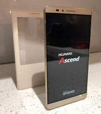 Huawei Ascend Mate 7, 32GB, 6” Android Smartphone Gold DUAL SIM Folio Case /NS