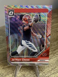 2024 Optic Football Ja'Marr Chase /300 Wave #40 Bengals NFL JaMarr - Foto 1 di 5