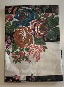 Vintage JC Penney Cromwell Window Pouff Valance Striped Floral 86”x 19.5” NEW - Picture 1 of 11