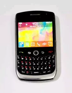 Blackberry 8900 Black (Unlocked) Retro Mobile Smartphone In Good Condition - Picture 1 of 4