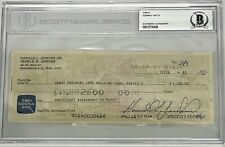 CONWAY TWITTY Signed Original Name HAROLD JENKINS Trading Card Slabbed Check