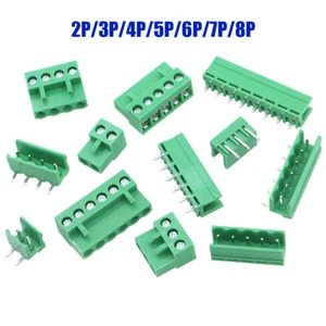 5.08mm 2/3/4/5/6/7/8p Pluggable Terminal Block Connector Male and Female for PCB - Picture 1 of 21
