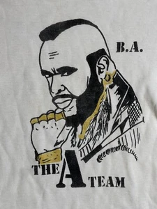 Vintage 1980’s The A-Team T-Shirt Toddler Size Cotton RARE Mr. T B.A. Baracus - Picture 1 of 5