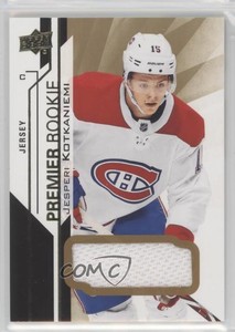 2018-19 Upper Deck Premier Jerseys Jesperi Kotkaniemi #98 Rookie RC