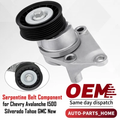 Belt Tensioner with Pulley For 1999-2008 Chevy Silverado 1500 4.8TL 5.3L 38158 - Изображение 1 из 4