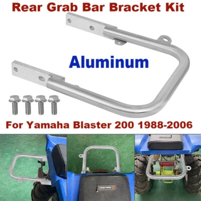 For Yamaha Blaster YFS 200 Grab Bar Rear Bumper Bracket Kit 1988-2006 ATV - Image 1 of 4