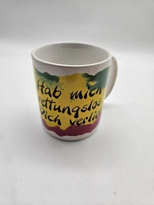 Diddl Tasse Becher - Hab Mich Rettungslos In Dich Verliebt - Motivtasse OVP - Bild 1 von 5
