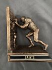 New Orleans Saints Gridiron Glory Legacy Bradford Exchange Bronze Bookend