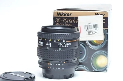 Nikon AF Nikkor 35-70mm f/3.3-4.5 Standard Zoom Lens F Mount - Image 1 of 3