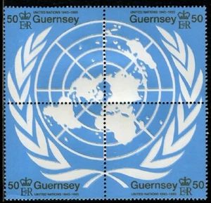 Guernsey 1995 Post Yvert nº 688/891 50 Gedenktag Creation Vereinte Nationen - Bild 1 von 1