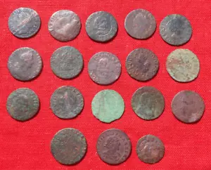 Lot de 18 Double Tounois & Liards Divers ! - Bild 1 von 2