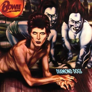 DAVID BOWIE Diamond Dogs BANNER HUGE 4X4 Ft Fabric Poster Tapestry Flag art - Picture 1 of 3