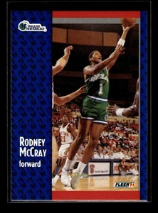 1991-92 Fleer #46 Rodney McCray (NM)(BSK) - Bild 1 von 2