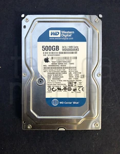 Wester Digital WD5000AAKS-402AA0 Hard Disk 3,5" 500Gb Apple TAHOA 655-1566C - Foto 1 di 1
