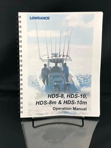 Lowrance HDS-8 HDS-10 HDS-8m HDS-10m Operators Manual User Guide Instructions - Picture 1 of 7