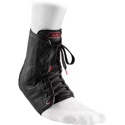 McDavid Lace-Up Ankle Brace with Stays - Black - Image 1 of 4