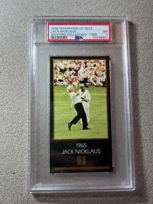 1997 - 1998  JACK NICKLAUS 🐐Arnold Palmer SNEAD Golf Masters PSA ⛳️ ~ You Pick - Image 1 of 4