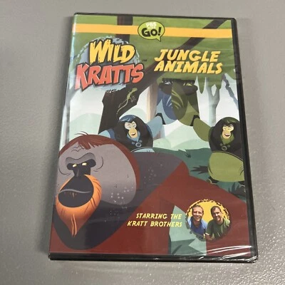 Wild Kratts - Jungle Animals (DVD 2012) PBS Kratt Brothers - Image 1 of 4