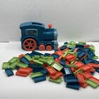 Electric Domino Train Laying Dominoes Brick Blocks Toy 160 Pc parts only.