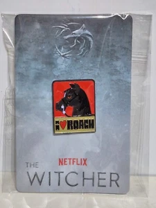 Witcher Limited Edition Pin Badge I "Heart" Roach Netflix - Picture 1 of 2