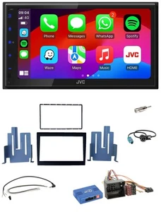 JVC Bluetooth USB Lenkrad 2DIN DAB Autoradio für Porsche Boxster 09-12 - Bild 1 von 12