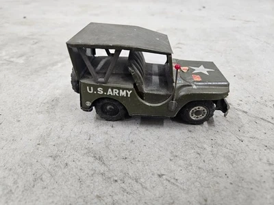 Vintage Metal  U.S. Army Jeep. 5" hard top mark Japan - Image 1 of 4