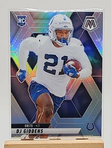 DJ Giddens 2025 Panini Mosaic Silver Prizm #350 Rookie Card (RC) — Colts - Picture 1 of 2