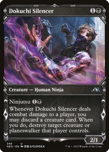 Silenciador Dokuchi (340) Vitrina Kamigawa: Neon Dynasty NEO MTG Magic - Imagen 1 de 1