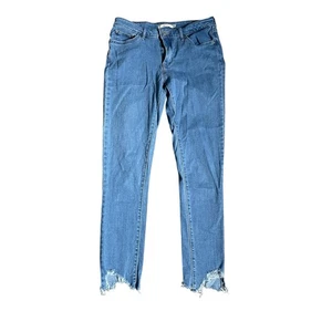 Levi's 711 Skinny Blue Jeans 28 Light Blue Mid Rise Classic Denim Ankle Pants - Picture 1 of 9