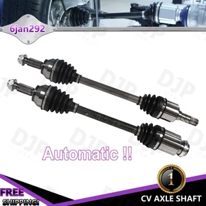 Front Driver & Passenger Pair CV Axle Shaft for Mazda 2 Auto Trans 2011-2014 - Picture 1 of 10