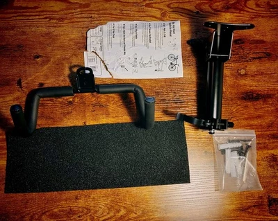 Portabicicletas de Montaje en Pared de Alta Resistencia - Gancho de Almacenamiento de Bicicleta Plegable con Tornillos y Foto 1 de 4