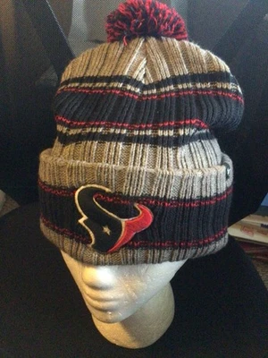 Sombrero gorro tejido puño elevado marca Houston Texans '47 talla NUEVO Foto 1 de 4