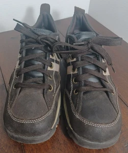 Herren Größe 10 Dunkelbraun Skechers USA Wildleder Leder Schuhe SN99376 - Bild 1 von 24