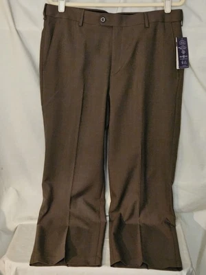 Nuevo con etiquetas Vestido Formal Para Hombres Covington 34x29 Marrón el Pantalón Perfecto Foto 1 de 2