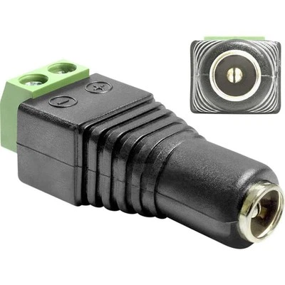 3 Stecker auf einen Streich - Delock 65421 Adapter DC 5,5 x 2, 1 mm Buchse > Ter
