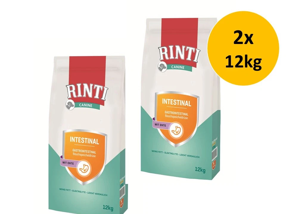 Rinti Canine Intestinal | 2x 12kg Hundefutter Vorteilspackung - Bild 1 von 1