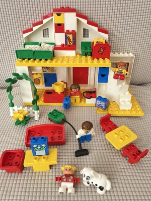 Lego Duplo Set 2818 Me & My House Villa - Family Home Mum Dad 1998 VTG Rare VGC. - Image 1 of 4