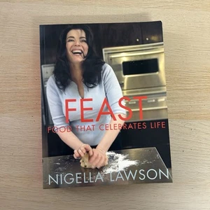 Feast: Food that Celebrates Life by Nigella Lawson (Paperback) Recipes Cookbook - Picture 1 of 11
