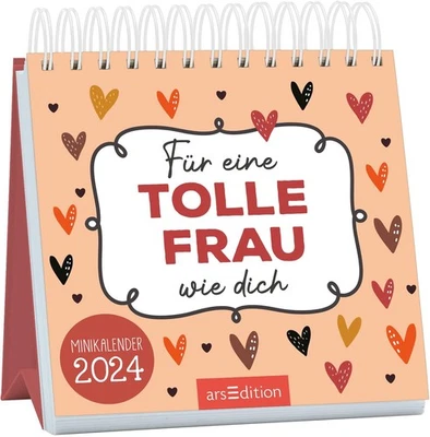 Mini-Monatskalender 2024 für tolle Frauen: Zauberhafter Kalender im Miniformat - Bild 1 von 2