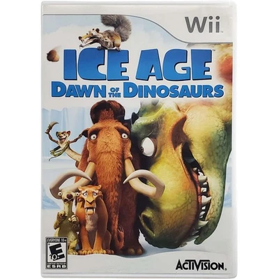 Ice Age Dawn Of The Dinosaurs - Nintendo Wii проверенная подлинная гарантия 1 год - Изображение 1 из 4